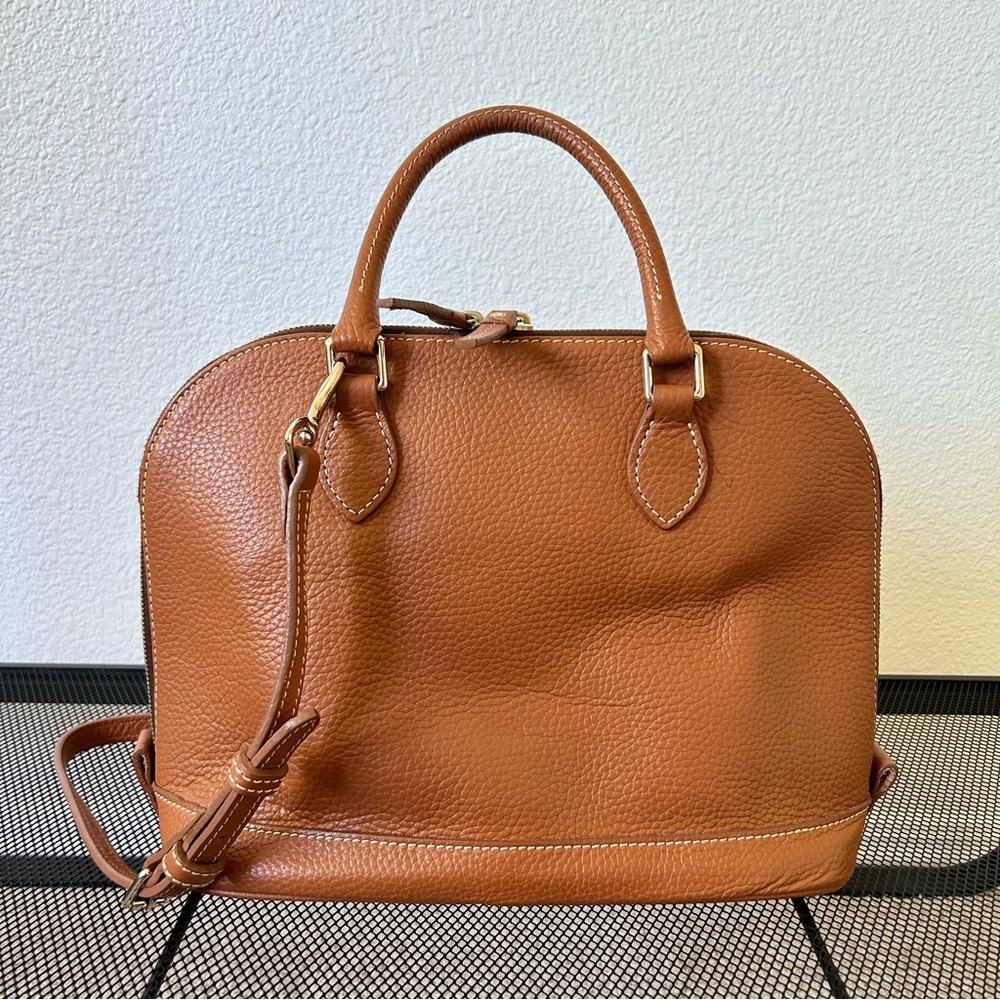 Dooney & Bourke Pebble Grain Zip Satchel - Picture 3 of 14